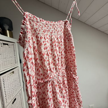 Robe longue fleurie