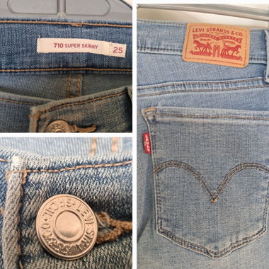 Levi's Skinny Fit Jeans size 25 / 34 model 710
