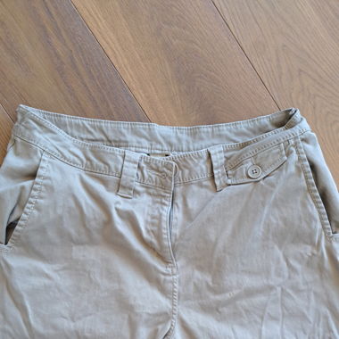 Beige Baumwollhose von Woolrich