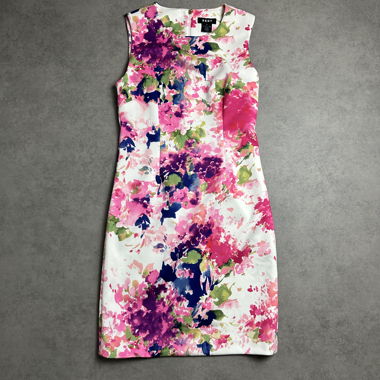 DKNY Floral Sheath Dress
