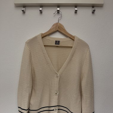 Cardigan rayé