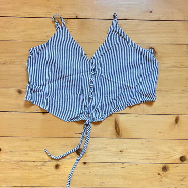 Striped Crop Top