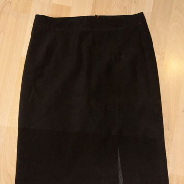 Jupe crayon noire Benetton