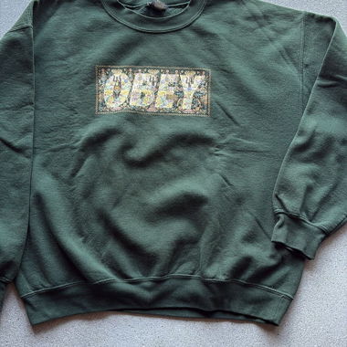 Felpa autentica Obey vintage