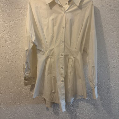 Robe chemise blanche