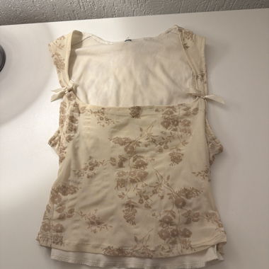 Floral Pattern Blouse Top