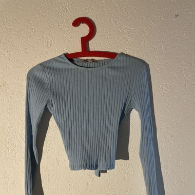Langärmliges Top