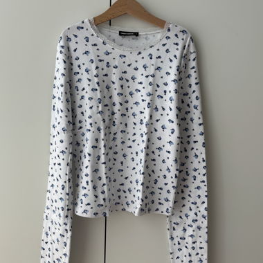 Tally Weijl Blusenshirt mit floralem Muster und langen Ärmeln