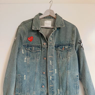 Veste Patch & Denim 