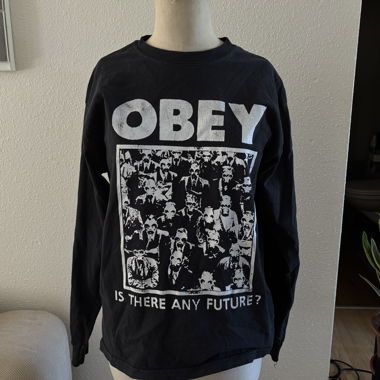 OBEY Long Sleeve T-Shirt black