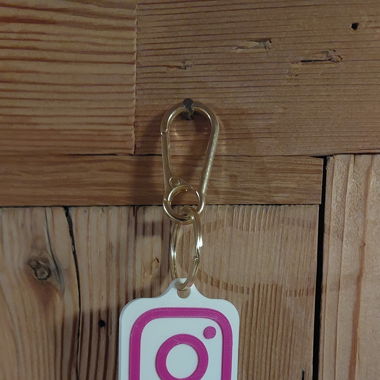 Instagram NFC Schlüsselanhänger 