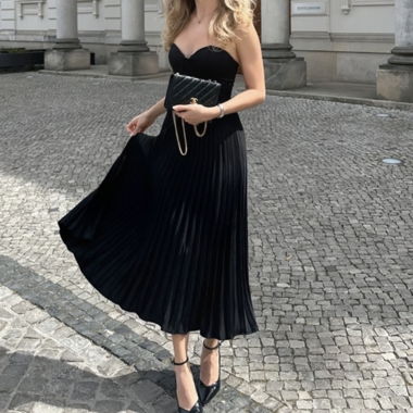 Schwarzes Midikleid Club l London gr xs 