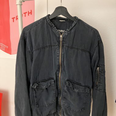 Bomberjacke schwarz 