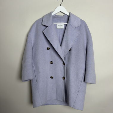 Lavender Wool Coat