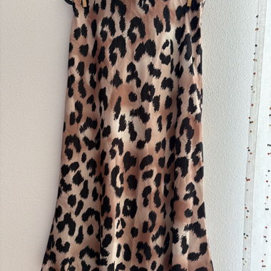 Lightweight Leopard Skirt
