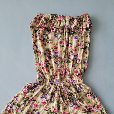 Sommer Kleid mit Blumen