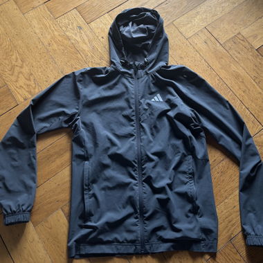 Original Adidas Running Jacket Reflective Grey