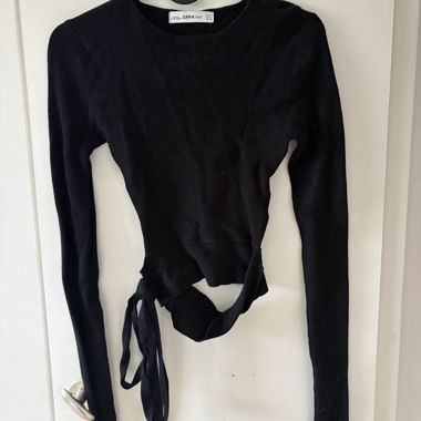 Haut court en tricot Zara Knit