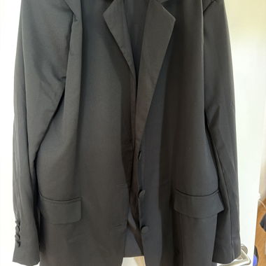 Blazer noir homme