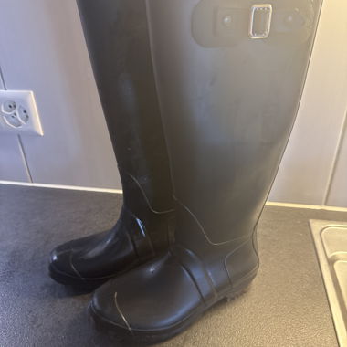 Bottes en caoutchouc noires
