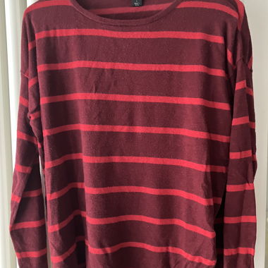 Maglione a righe