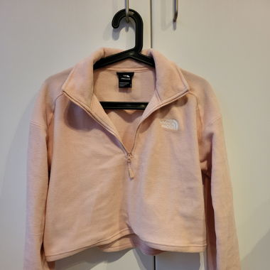 Fleece Pullover cropped