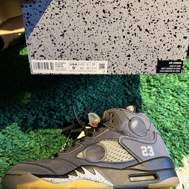 Nike Air Jordan 5 Retro Off-White Gr. 43