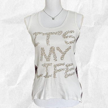 2000s Glam-Rock Tank Top