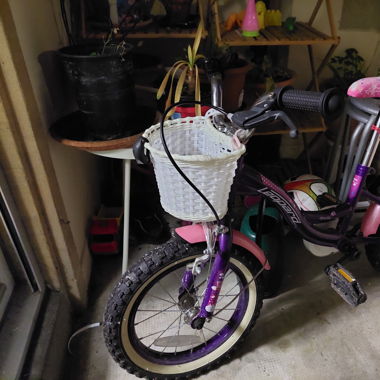 Velo de petite fille 