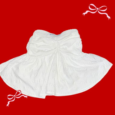 coquette-inspired skirt
