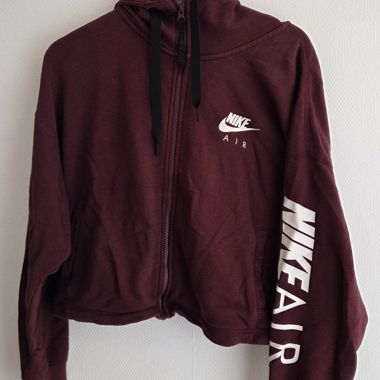 Nike Air Kapuzen-Sweatshirt Pflaume