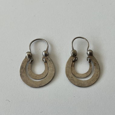 Silver Hoop Earrings