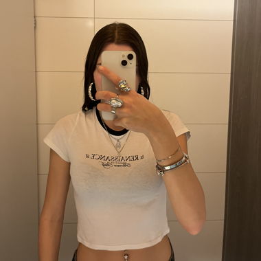 weisses tshirt