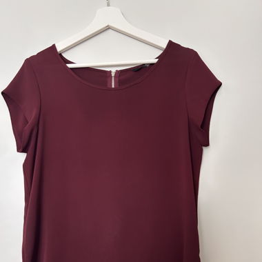 ONLY Bluse „ONLVIC“ bordeaux