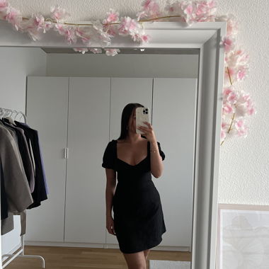 Mini abito nero