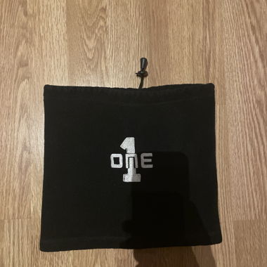 Black One Neck Warmer