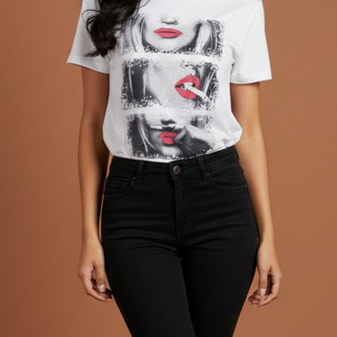 T-SHIRT IN COTONE 