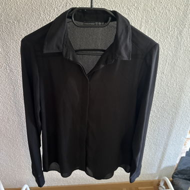 Schwarze Bluse
