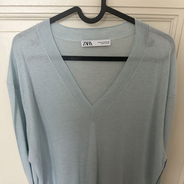 Pull bleu Zara