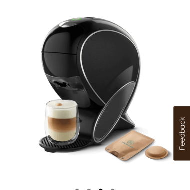 Macchina per capsule NEO LATTE nera