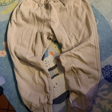 Beige H&M Basic Hosen
