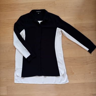 Esprit black white shirt