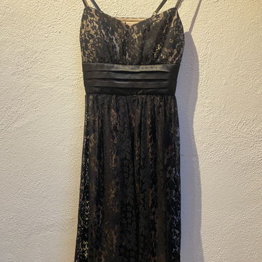 Spitzenkleid Schwarz
