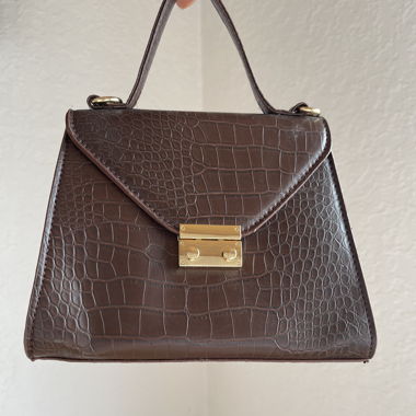 Brown handbag
