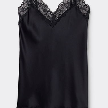 Top in pizzo Intimissimi in seta NUOVO