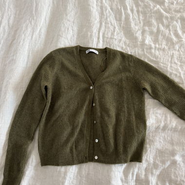 Zara Wool Blend Cardigan