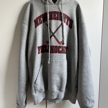 Grauer Pennant Field Hockey Hoodie Gr. M