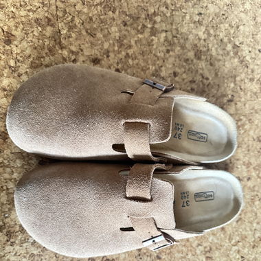 Braune Birkenstocks
