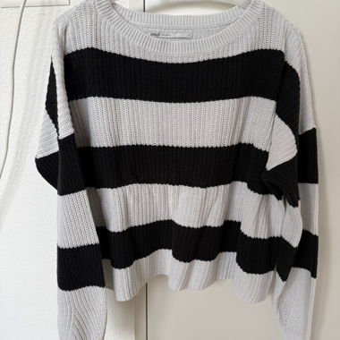 Striped Knit Sweater