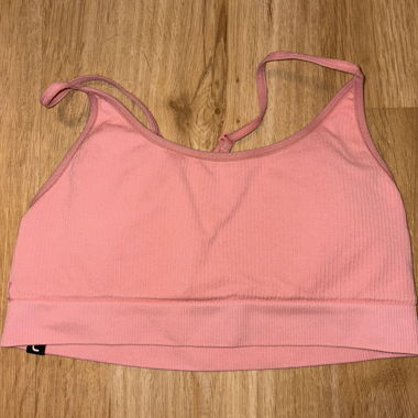 Lachsfarbiger Sport BH